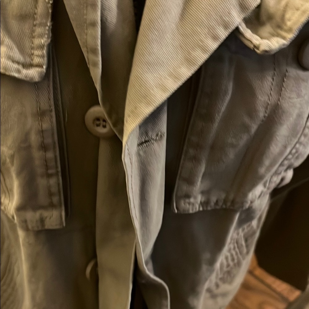 Arizona Jean Company Tan Jean Jacket Relaxed Fit - Picture 3 of 5